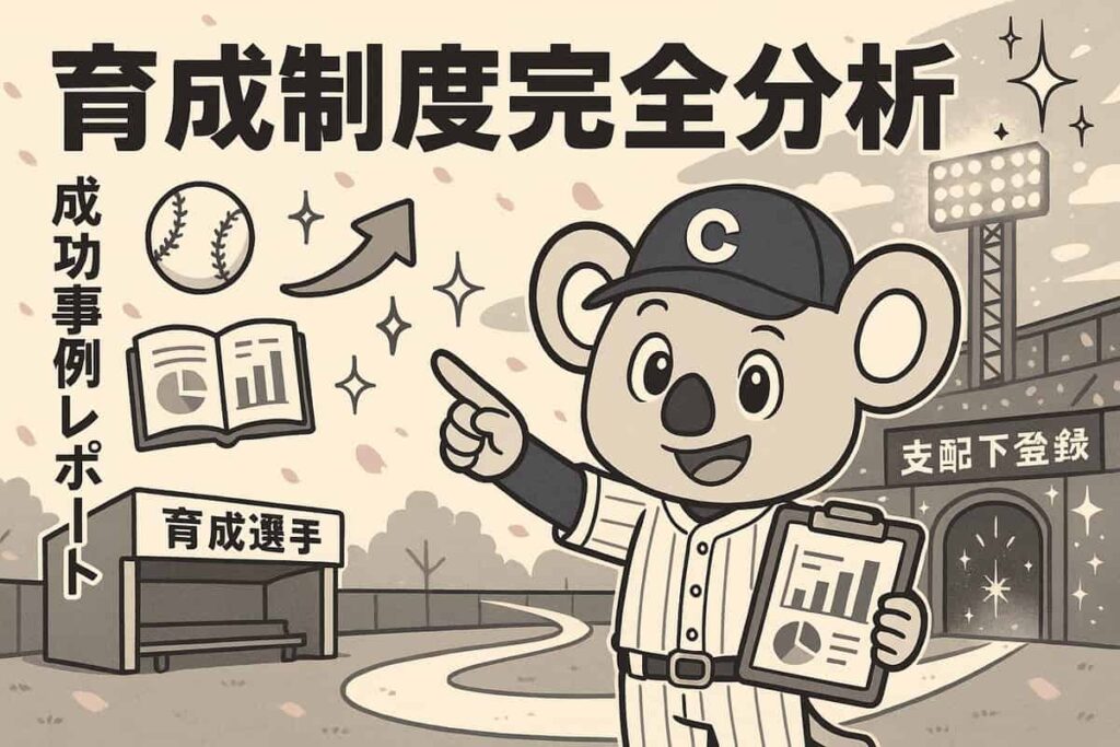 日本プロ野球育成選手制度の現状と成功事例を徹底分析した完全レポート